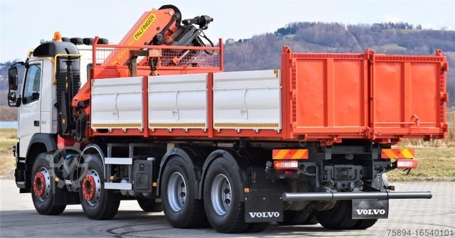 Macara montată pe camion VOLVO FMX 420 Kipper 6,20m *PK 1850 2 - SH B*FUNK/8x4