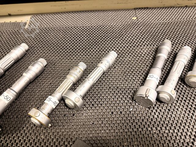 Παρτίδα εσωτερικών μικρομέτρων τριών σημείων nan nan