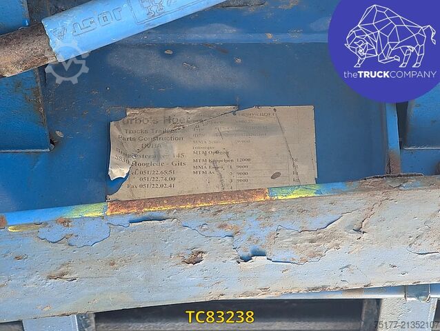 Platform trailer Turbos Hoet 