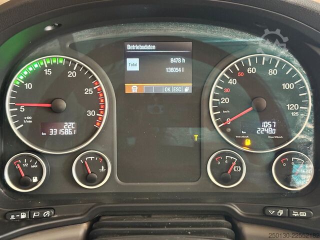 Standaard trekker MAN TGS 18.500 4x4 BLS SA MEILLER 1-Weg-Hydraulik