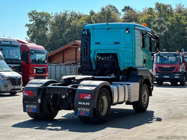 Standaard trekker MAN TGS 18.500 4x4 BLS SA MEILLER 1-Weg-Hydraulik
