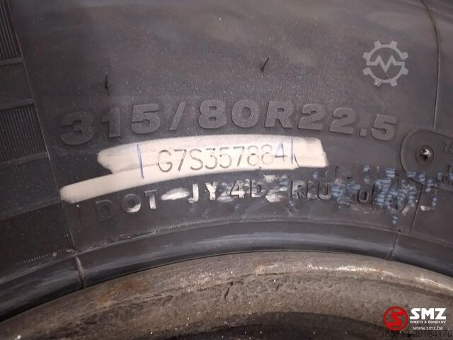 Pneus Bridgestone Occ vrachtwagenband Bridgestone Duravis 315/80R22.