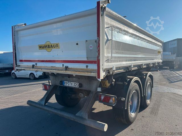 Dreiseitenkipper Anhänger HUMBAUR HTK 195024 Dreiseitenkipper SAF