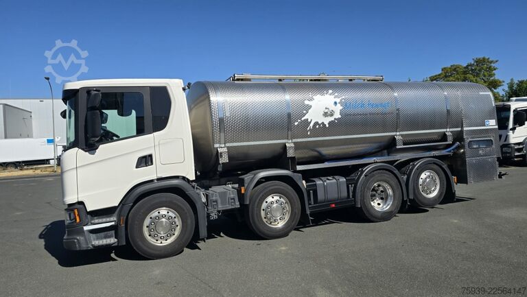 Tanker semitrailer Scania G 450 B 8x2
