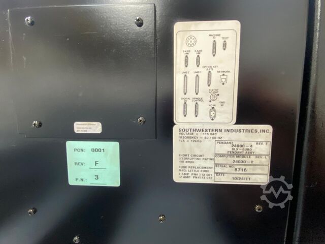 Tokarka CNC XYZ Machine Tools Proturn SLX 355 ProtoTRAK CNC Gap Be