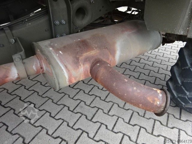 Vrachtauto met open laadbak MERCEDES-BENZ Unimog U 1300 L Turbo OM 366 Pritsche 4x4