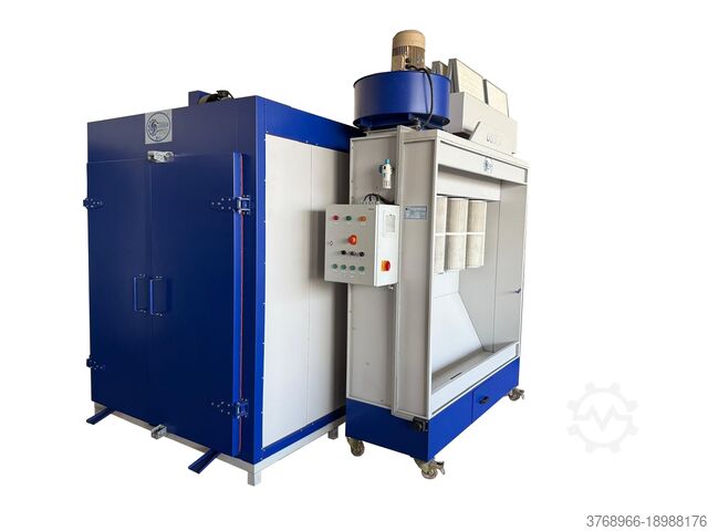 Poederfabriek Pony Luxury Coating M&K PEF-2.5 Pulver Einbrennofen Elektrisch