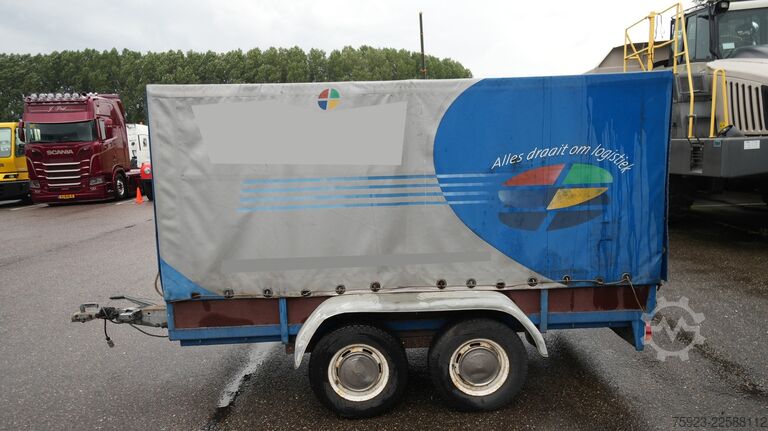 Reboque Taurpalin EQUIPE com eixo partido! EQUIPE Taurpalin trailer broken axle!