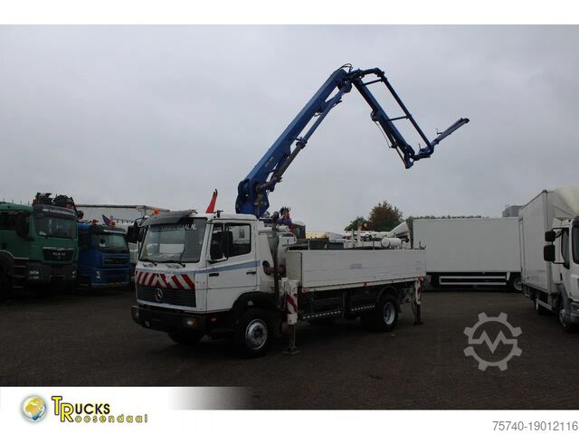 Betonska pumpa Mercedes-Benz Ecoliner 1320 + 15 meter pomp concrete + manual...