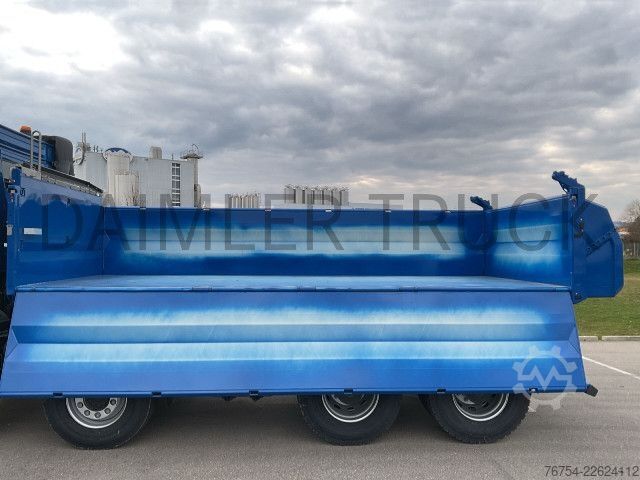 Camion basculante trilateral Mercedes-Benz Arocs 3253 K 8x4/4 Meiller TRIGENIUS Bordmatik