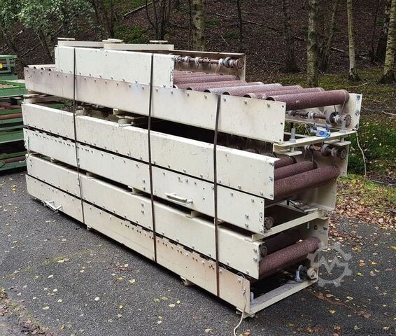 80 m drevet rulletransportør unbekannt Rollenbreite 600 mm