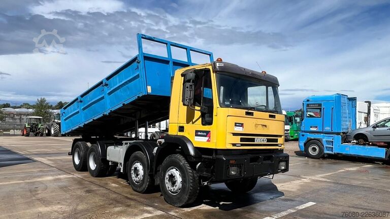 Kamion za otkači Iveco EUROTRAKKER 340 E 34 (POMPE MANUELLE / LAMES / ...
