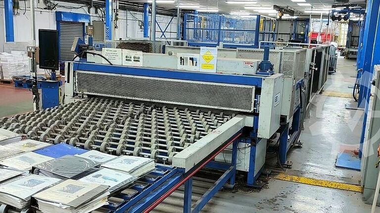 Horisontell produktionslinje för fönster GED Horizontal production line for windows