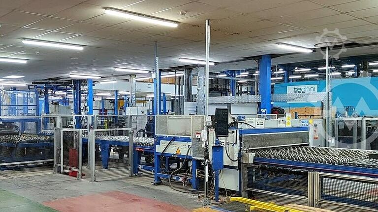 Horisontell produktionslinje för fönster GED Horizontal production line for windows