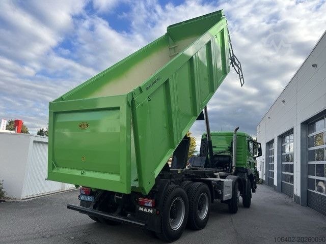 Tipvogn MAN 44.480 8x4 BB for Export outside EC