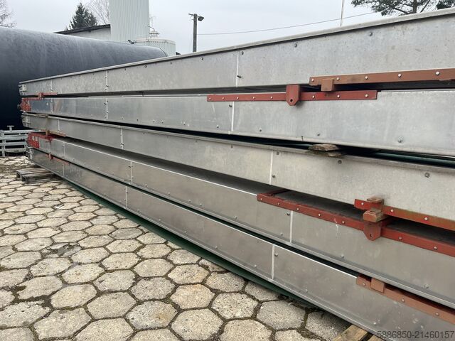 Aluminium transportør 10 m x 50 cm  