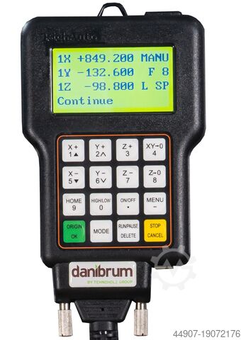 Houtdraaibank / draaibank DANIBRUM S2 1230 CNC