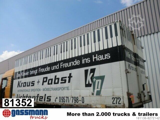 Wissellaadbak vrachtwagen SOMMER WB Koffer