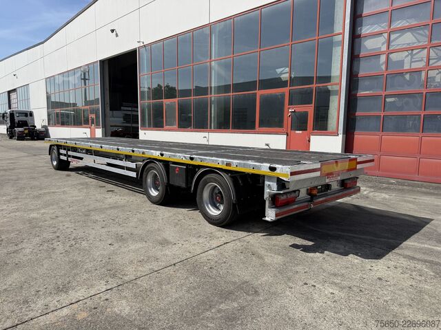 Open aanhangwagen Möslein T 3 Plato 10,5 m  3 Achs Jumbo Platoanhänger 10,50 m, Breitbereifung, Mega
