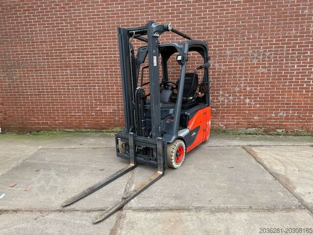 Elektrikli 3 tekerlekli forklift Linde E14