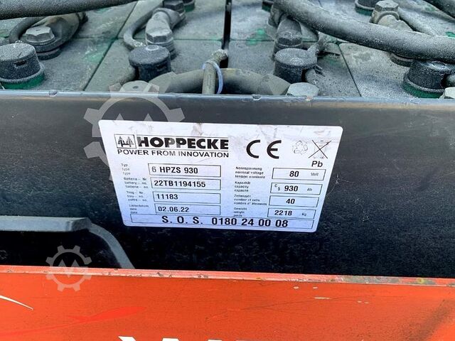 Elektrisk platform-trailer Linde P250