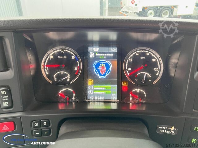 Tanker Scania P410 18500 Liter ADR, Euro 6, Retarder, Stuuras...