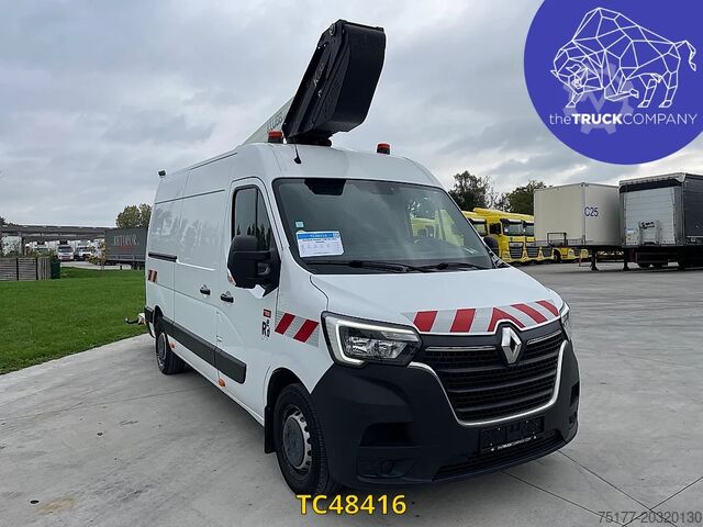Renault Master 130.35 L2H2 met hoogwerker Renault Master 130.35 l2h2 nacelle
