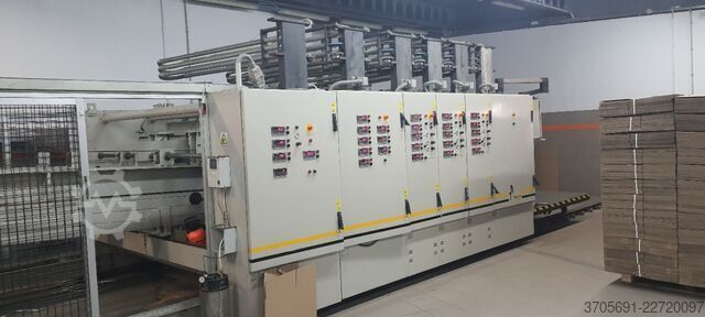 Mașină de imprimat pe carton tip Casemaker Lantech Distenco