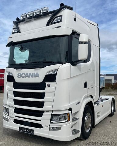 Standart çekici ünitesi SCANIA S460 Voll Luft Full AIR Standklima Alcoa