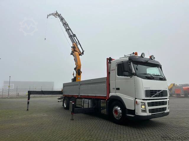 Crane truck Volvo FH 480 6x4 Effer 525/6S + Fly Jib 6S ,Winch Euro 5