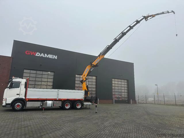 Crane truck Volvo FH 480 6x4 Effer 525/6S + Fly Jib 6S ,Winch Euro 5