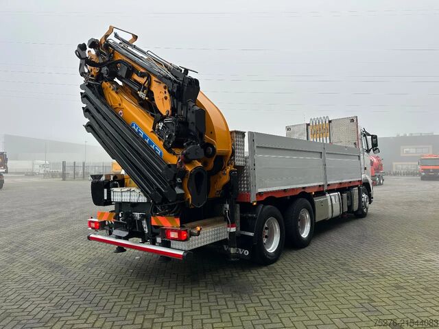 Crane truck Volvo FH 480 6x4 Effer 525/6S + Fly Jib 6S ,Winch Euro 5