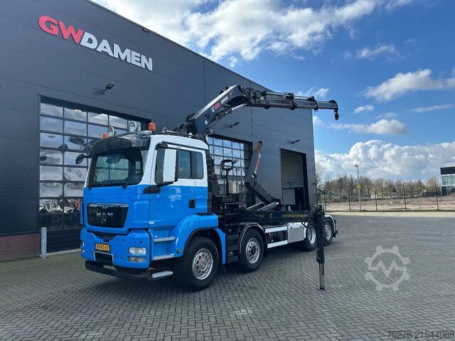 Haakarmsysteem MAN TGS 35.440 8x4 H-6 Hydrodrive Haak/Hiab 288 EP-...
