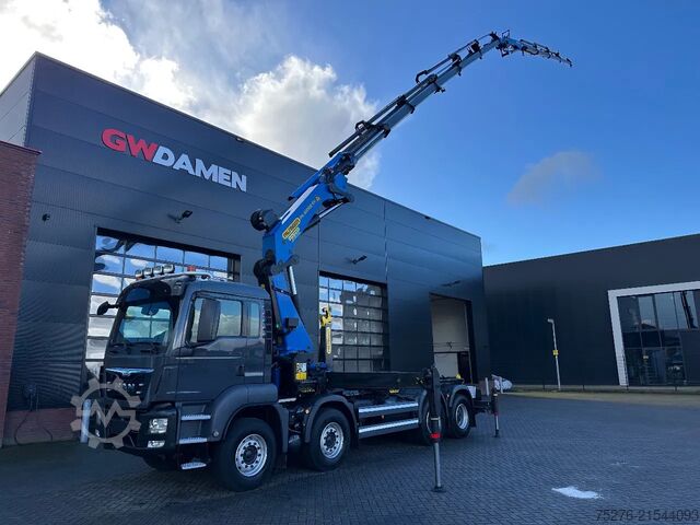 Haakarmsysteem MAN TGS 41.440 8x4 Hooksystem Palfinger PK 41002+fl...
