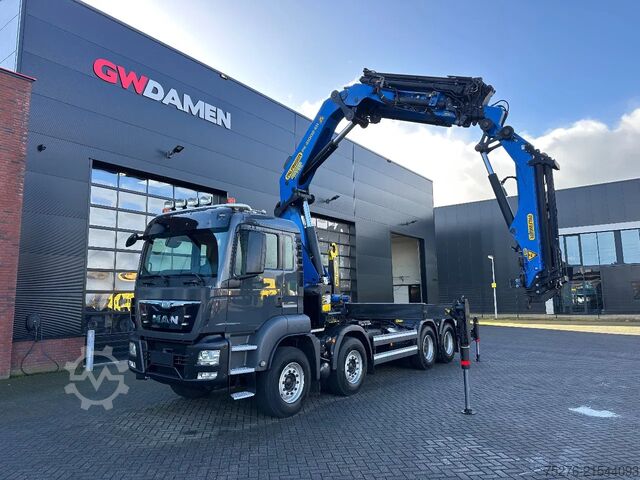 Haakarmsysteem MAN TGS 41.440 8x4 Hooksystem Palfinger PK 41002+fl...