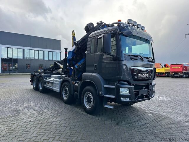 Haakarmsysteem MAN TGS 41.440 8x4 Hooksystem Palfinger PK 41002+fl...