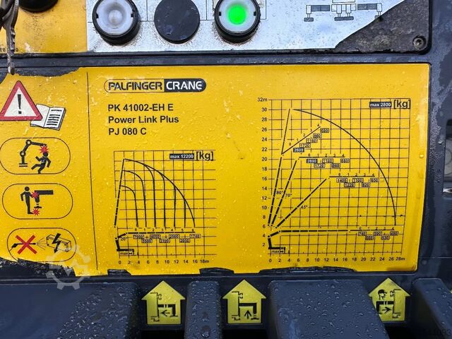 Haakarmsysteem MAN TGS 41.440 8x4 Hooksystem Palfinger PK 41002+fl...