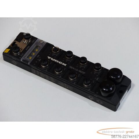 Componente Turck TBEN-LG-16DOP Kompaktes Multiprotokoll-I/O-Modul für Ethernet