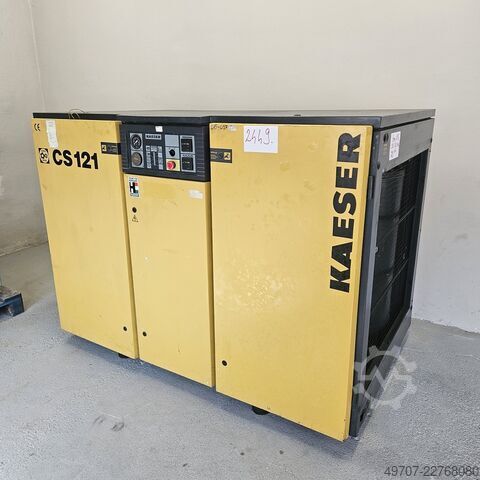 Schroefcompressor (75 kW, 10,3 m³/min, Kaeser CS121 75kw 10 bar