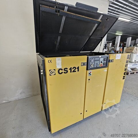 Schroefcompressor (75 kW, 10,3 m³/min, Kaeser CS121 75kw 10 bar