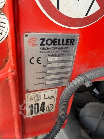 Vuilniswagen MERCEDES-BENZ Actros 2532 6x2 Zoeller Medium X 2EC23