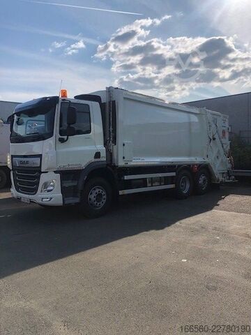 Camion della spazzatura DAF CF 340 FAN 6 x 2 VDK P4000 22m³ + CB Dual² + su...
