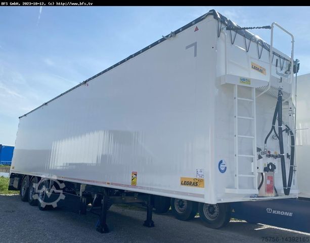 Auflieger mit Walkingfloor LEGRAS Schubboden FMA Edition WHITE-Black, Schubbodenau