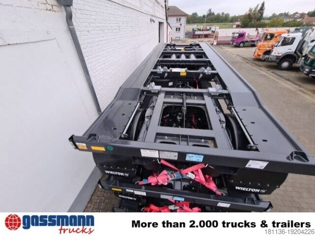 Afzetcontainer-aanhangwagen Wielton PS2P70B Abrollanhänger bis 7,25 m Behälter