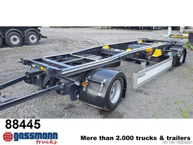 Afzetcontainer-aanhangwagen Wielton PS2H M3 Schlitten-Abrollanhänger