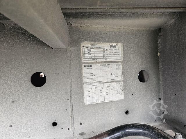 2012 VAN HOOL 3B0072 | VERZINKT STALEN CHASSIS | ALU VELGEN | BPW SCHIJFREM | TUV APK/ 29-05-2026. VAN HOOL 3B0072 | GALVANISED STEEL CHASSIS | ALU RIMS |B...