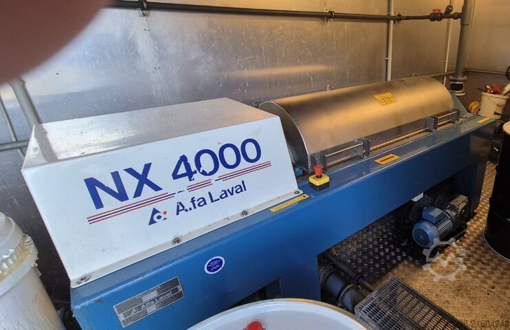 Used mobile sludge dewatering system Alfa Laval AVNX 919