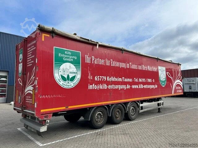 Pohyblivá podlaha Knapen Trailers K200 - 92m3 Liftachse 10mm SP 01/27