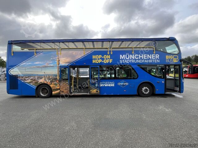 Dvoupatrový Volvo Unvi B9TL Cabrio