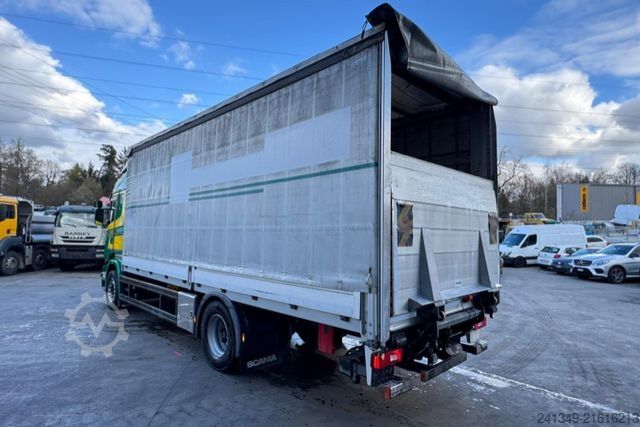 Plattewagen met zeil SCANIA R490 4x2
